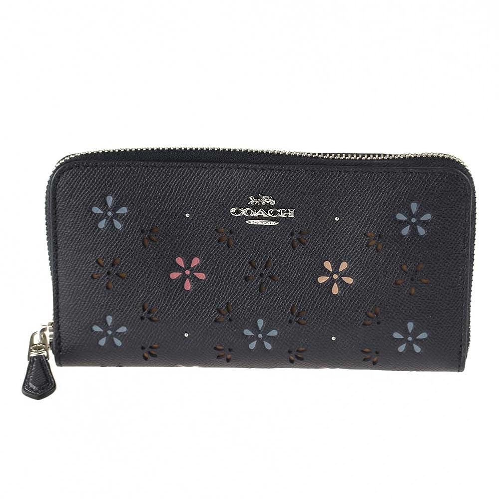 COACH ネイビー 長財布 F51675 COACH ネイビー 長財布 F51675